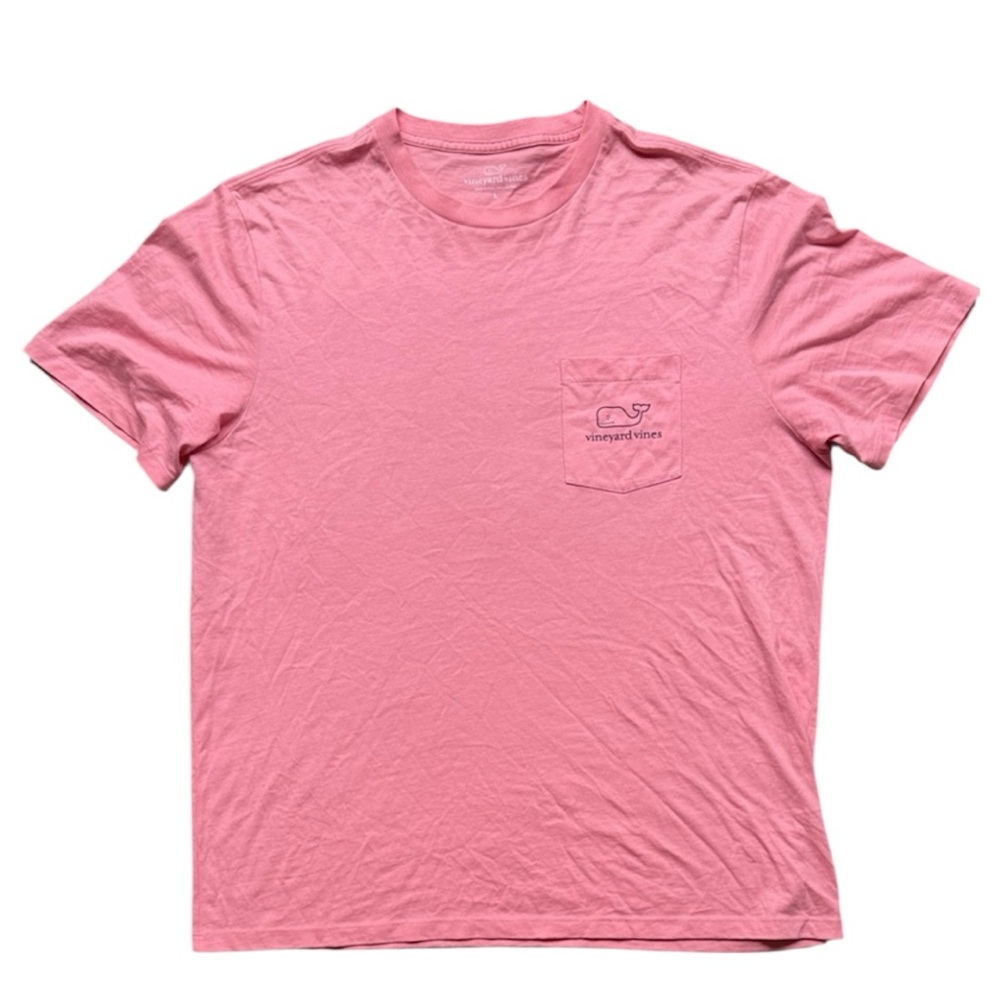 VINEYARD VINES Men's Classic Light Pink T-Shirt Size Large
